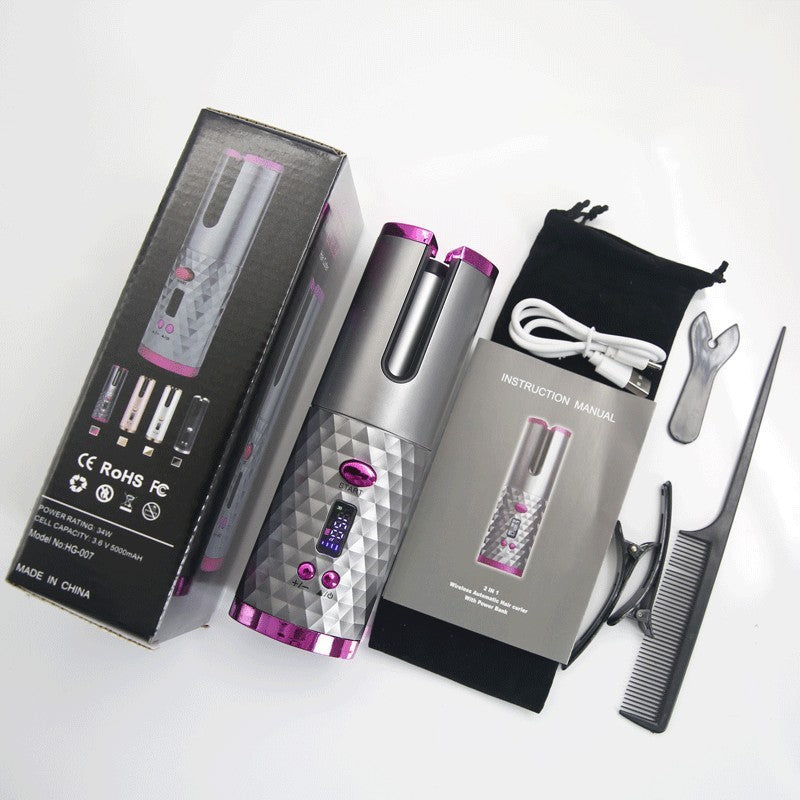 Wireless Hair Curler