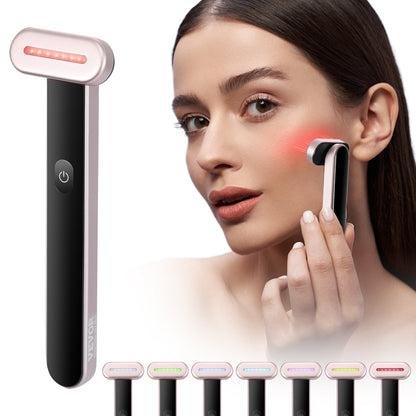 VEVOR 7 Color LED Facial Wand Red Light Therapy